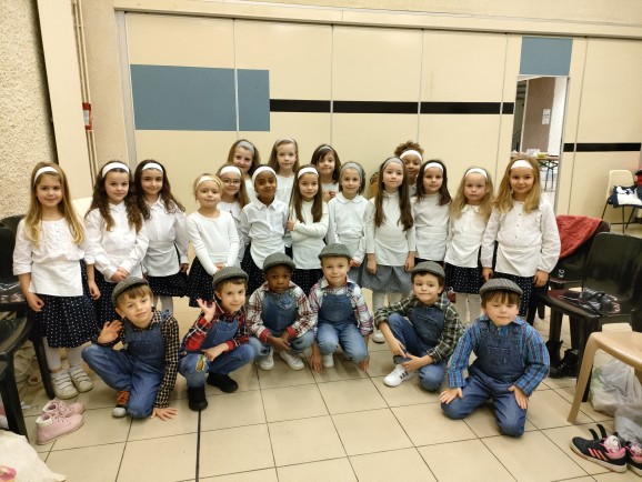 Les artistes GS-CP sont prêts pour leur show!